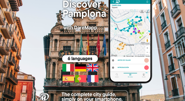 Top Pamplona: Self-Guided Tour Using the DareMapp App