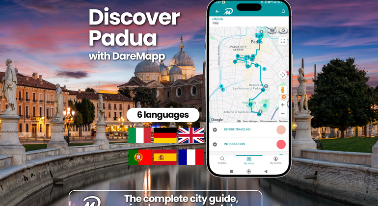 Top Padua: Self-Guided Tour Using the DareMapp App