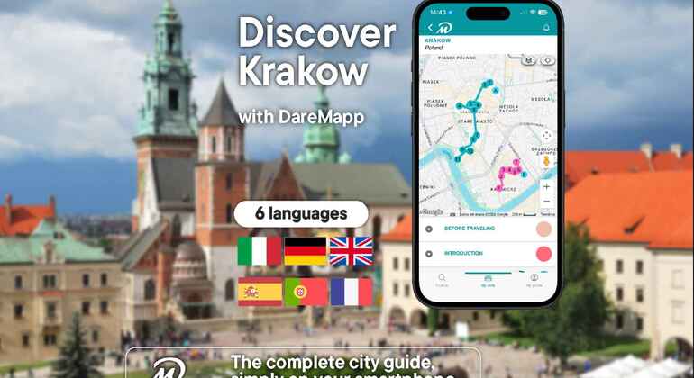 Top Krakow: Self-Guided Tour Using the DareMapp App