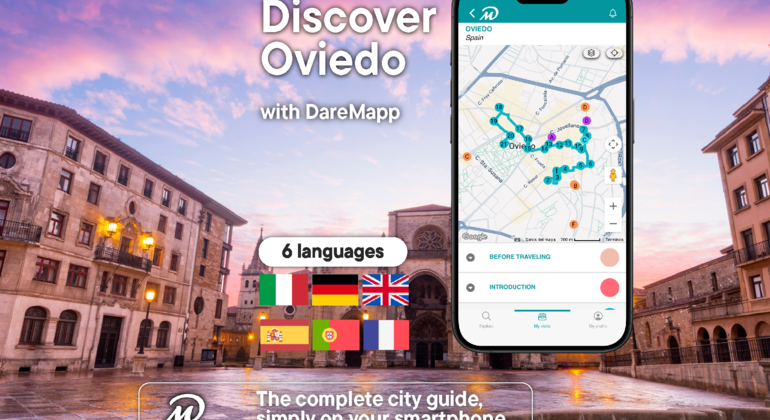 Top Oviedo: Self-Guided Tour Using the DareMapp App