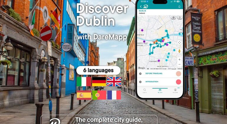 Top Dublin: Self-Guided Tour Using the DareMapp App