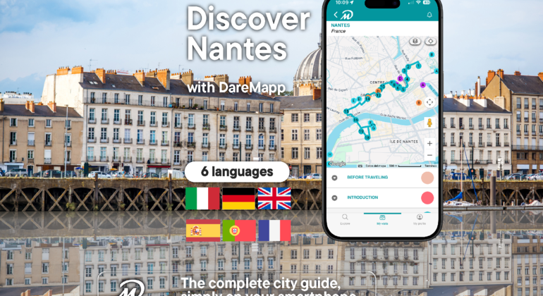 Top Nantes: Self-Guided Tour Using the DareMapp App