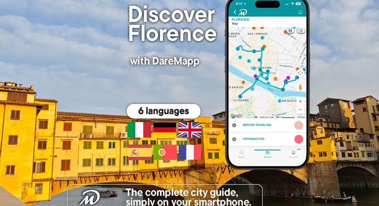 Top Florence: Self-Guided Tour Using the DareMapp App