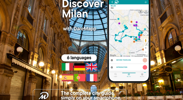 Top Milan: Self-Guided Tour Using the DareMapp App