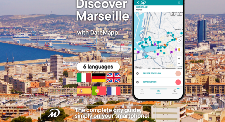 Top Marseille: Self-Guided Tour Using the DareMapp App