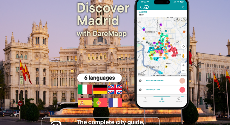 Top Madrid: Self-Guided Tour Using the DareMapp App