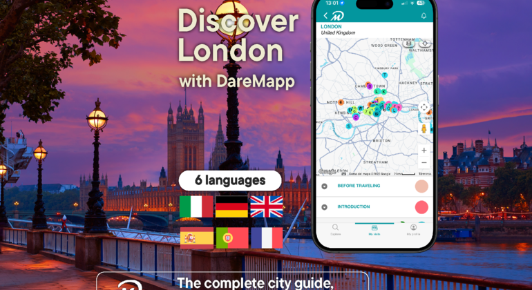 Top London: Self-Guided Tour Using the DareMapp App