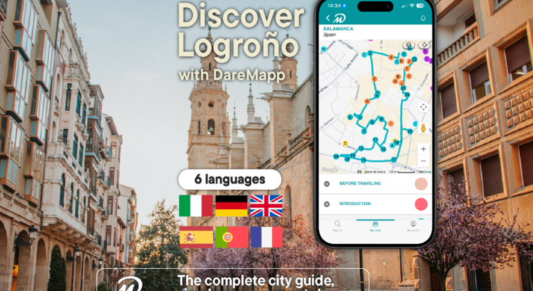 Top Logroño: Self-Guided Tour Using the DareMapp App