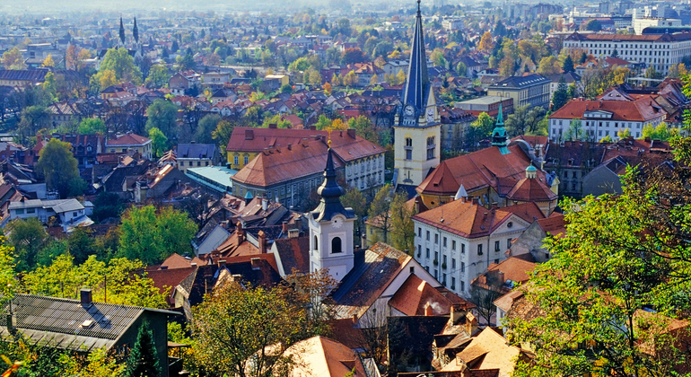 Top Ljubljana: Self-Guided Tour Using the DareMapp App