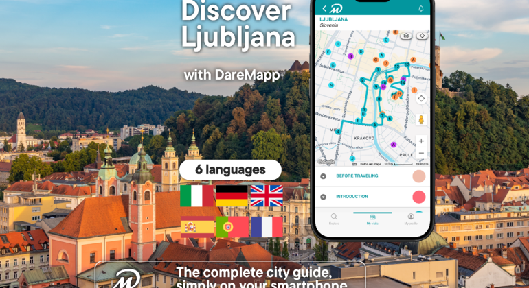 Top Ljubljana: Self-Guided Tour Using the DareMapp App