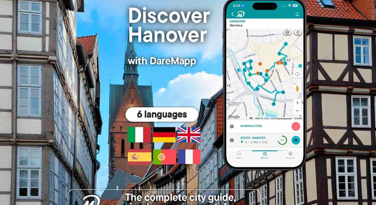 Top Hannover: Self-Guided Tour Using the DareMapp App