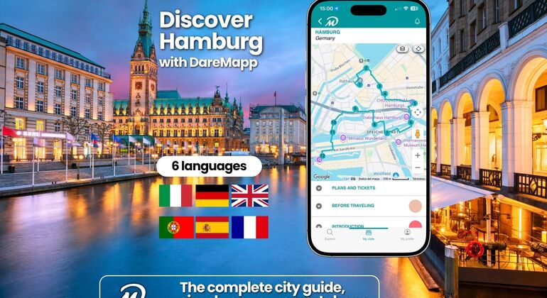 Top Hamburg: Self-Guided Tour Using the DareMapp App
