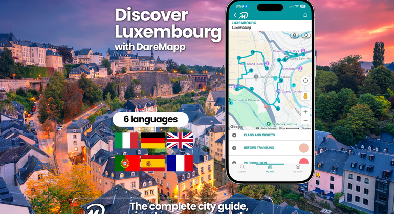 Top Luxembourg: Self-Guided Tour Using the DareMapp App