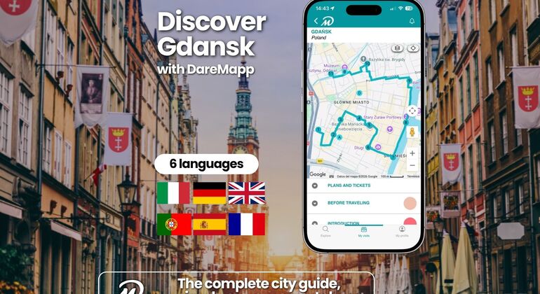 Top Gdańsk: Self-Guided Tour Using the DareMapp App