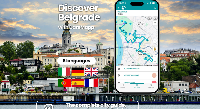 Top Belgrade: Self-Guided Tour Using the DareMapp App