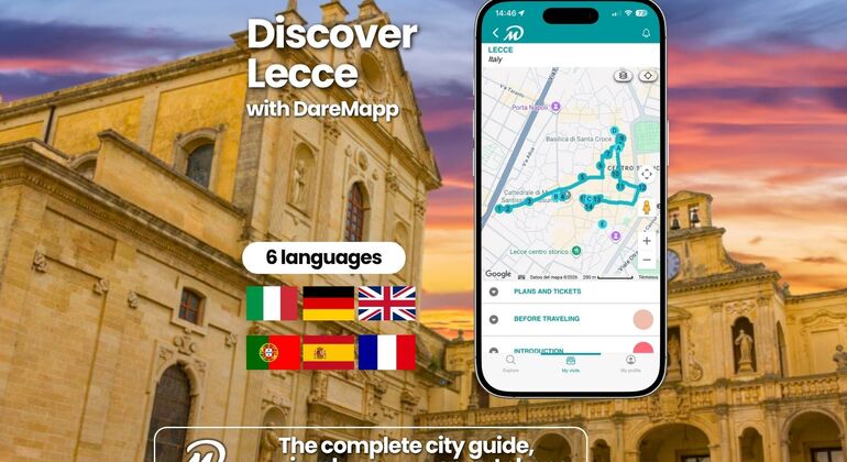 Top Lecce: Self-Guided Tour Using the DareMapp App