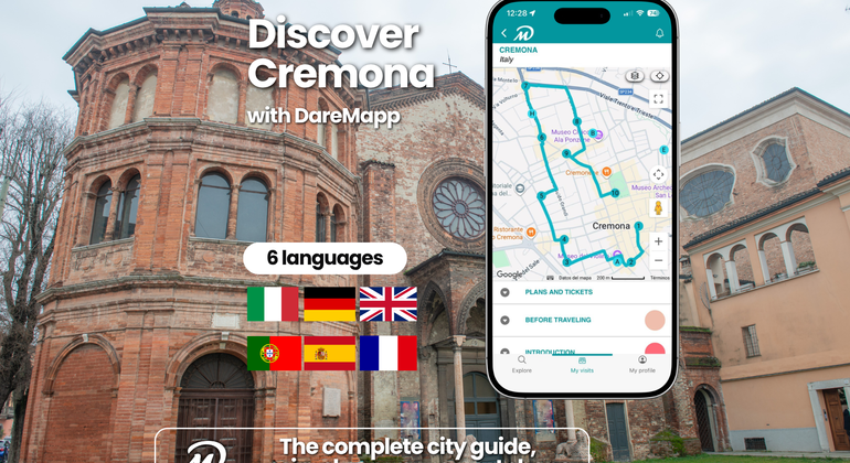 Top Cremona: Self-Guided Tour Using the DareMapp App