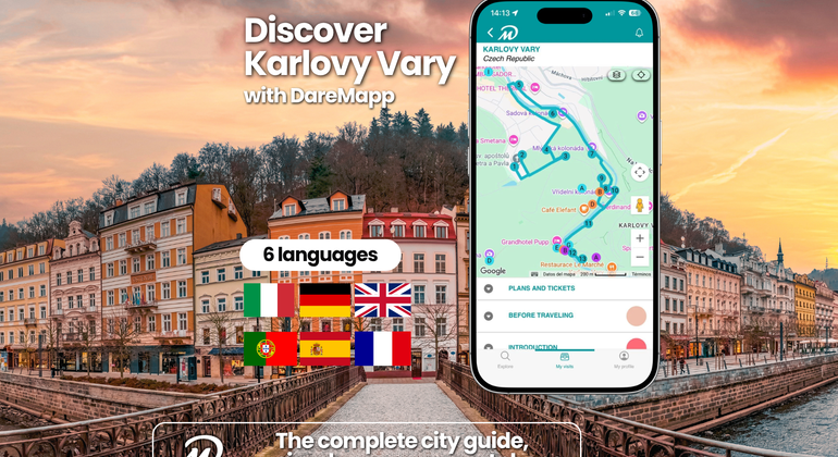 Top Karlovy Vary: Self-Guided Tour Using the DareMapp App