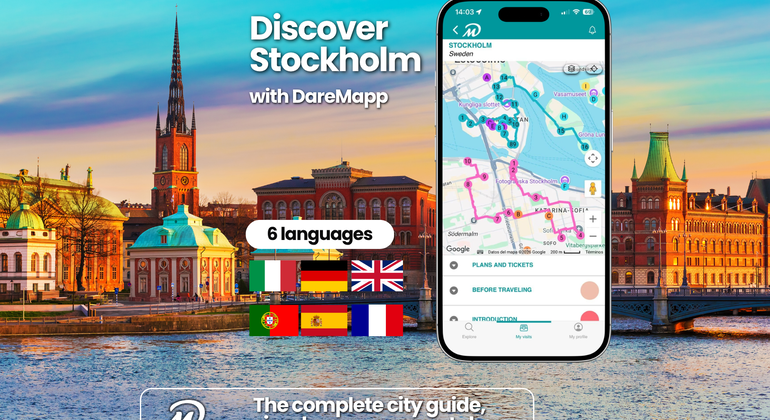 Top Stockholm: Self-Guided Tour Using the DareMapp App