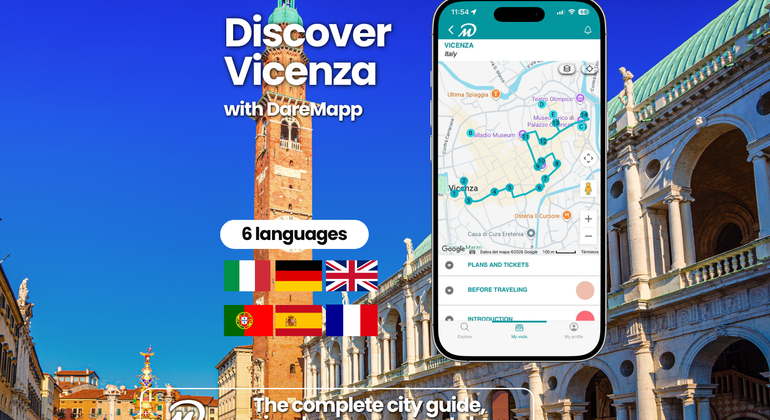 Top Vicenza: Self-Guided Tour Using the DareMapp App