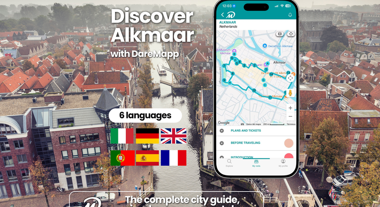 Top Alkmaar: Self-Guided Tour Using the DareMapp App