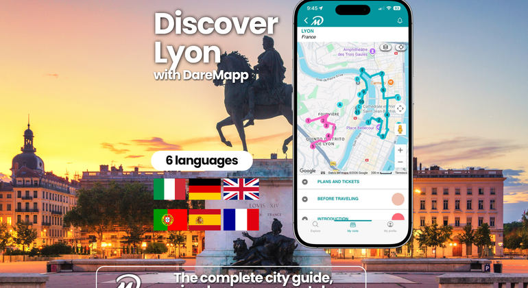 Top Lyon: Self-Guided Tour Using the DareMapp App