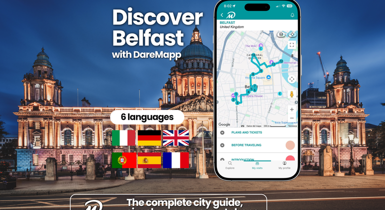 Top Belfast: Self-Guided Tour Using the DareMapp App