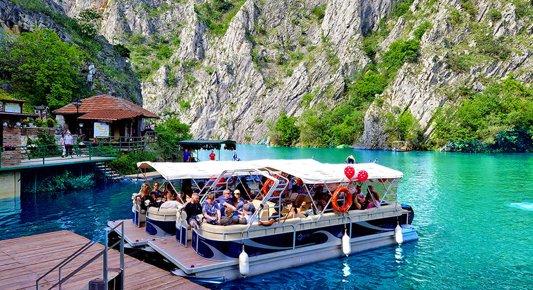 Half Day Group Tour from Skopje to Matka Canyon & Millennium Cross