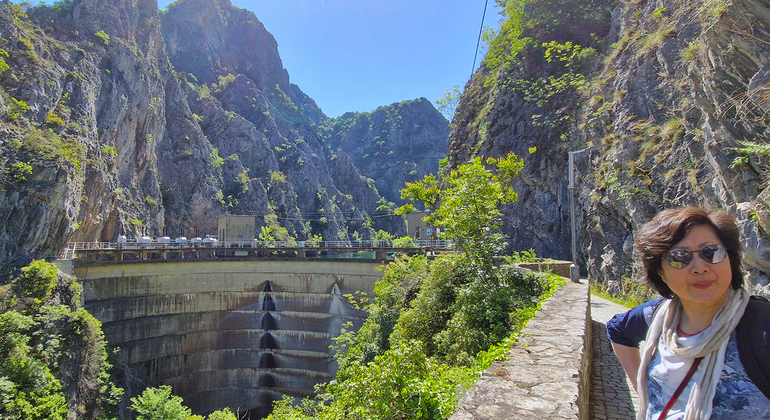 Half Day Group Tour from Skopje to Matka Canyon & Millennium Cross