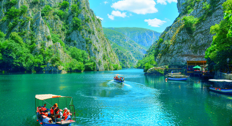 Half Day Group Tour from Skopje to Matka Canyon & Millennium Cross