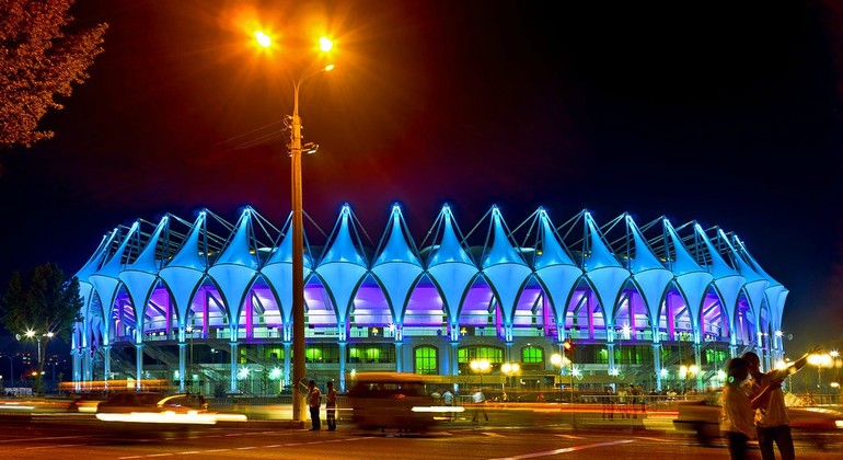 Visita nocturna de Tashkent