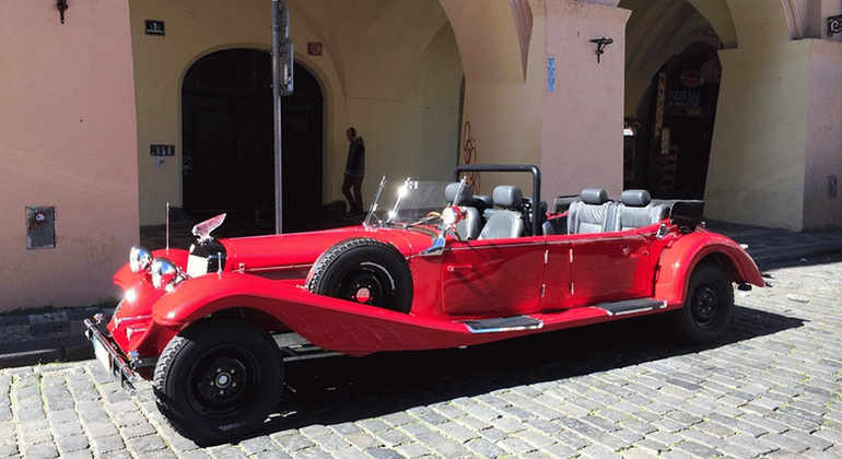 Prague by Vintage Car & Walking Tour