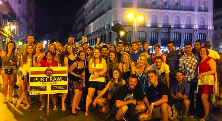 Night Pub Crawl of Madrid