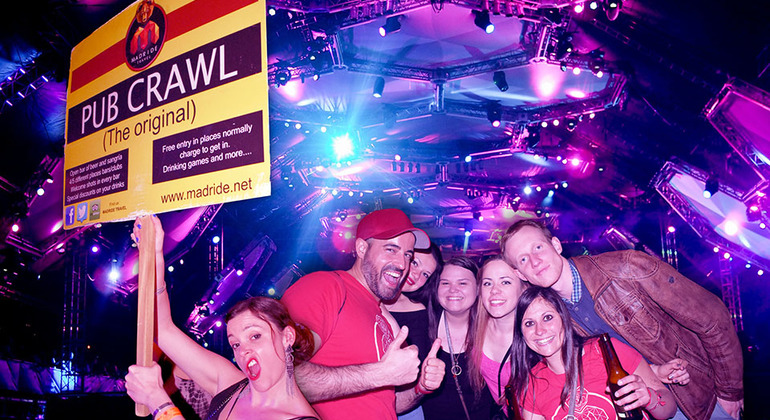 Night Pub Crawl of Madrid