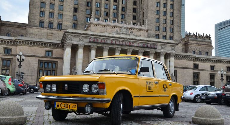 Warsaw Must-Sees by Retro Fiat Private Tour