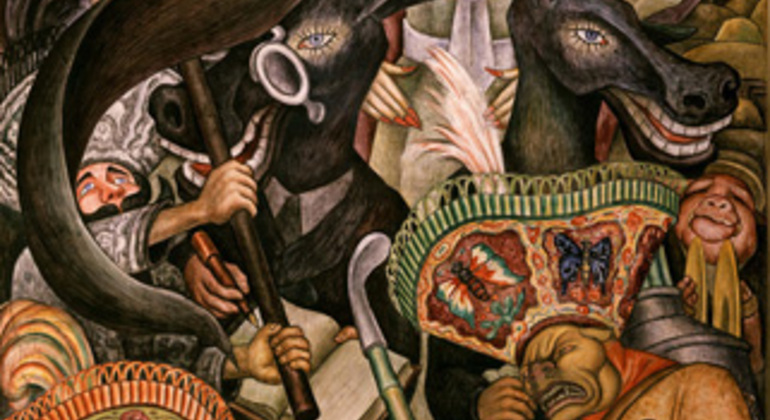 Walking Tour Murals of Mexico City
