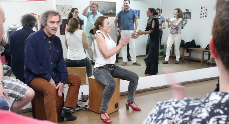 Flamenco Drum Box Workshop in Seville
