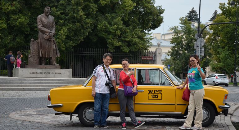 Historic Warsaw by Retro Fiat Private Tour