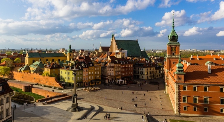 Historic Warsaw by Retro Fiat Private Tour