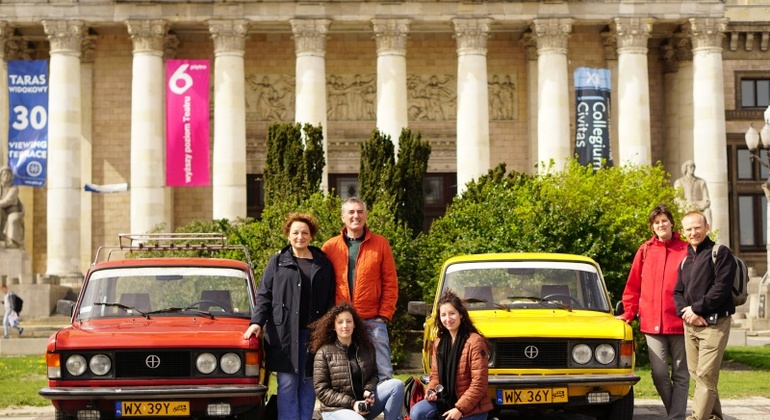 Historic Warsaw by Retro Fiat Private Tour