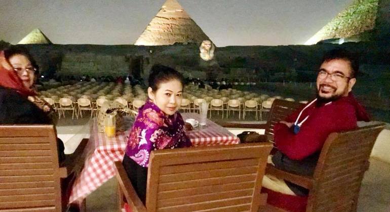 Night Tour to Sound and Light Show at Giza Pyramids