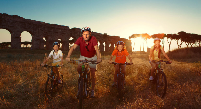 Ancient Appian Way, Catacombs and Aqueducts Park E-Bike Experience