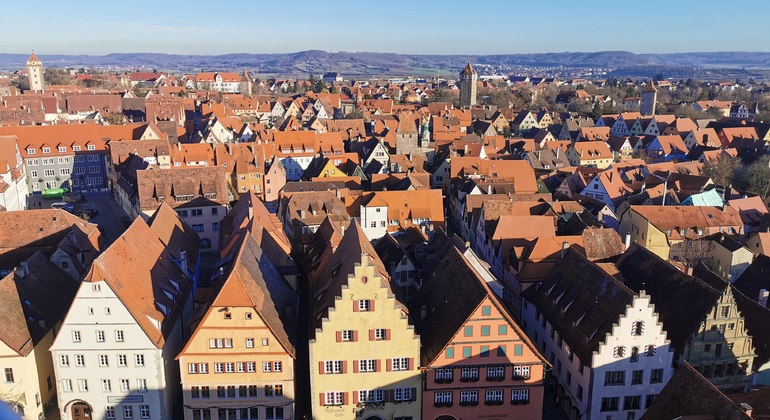 Rothenburg ob der Tauber from Nuremberg