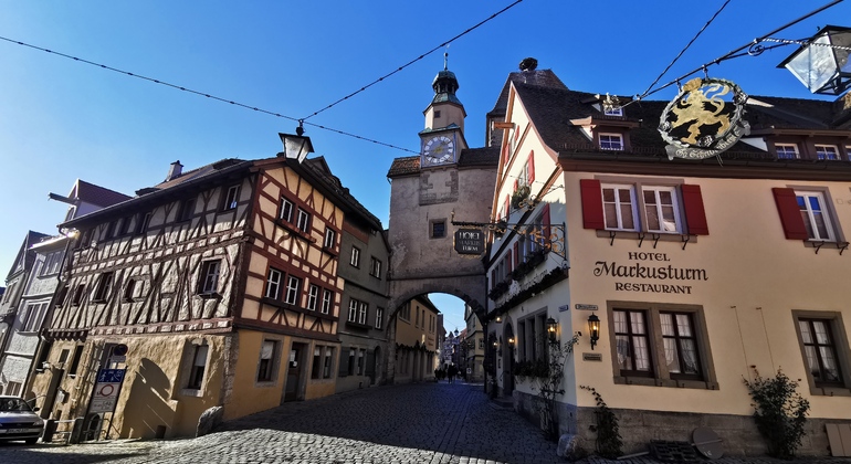 Rothenburg ob der Tauber from Nuremberg
