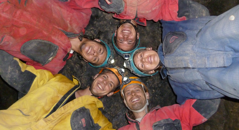 Adventure Caving Tour under Budapest