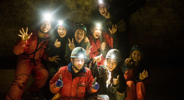 Adventure Caving Tour under Budapest