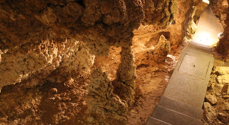 Cave Walk Tour into two caves of Budapest