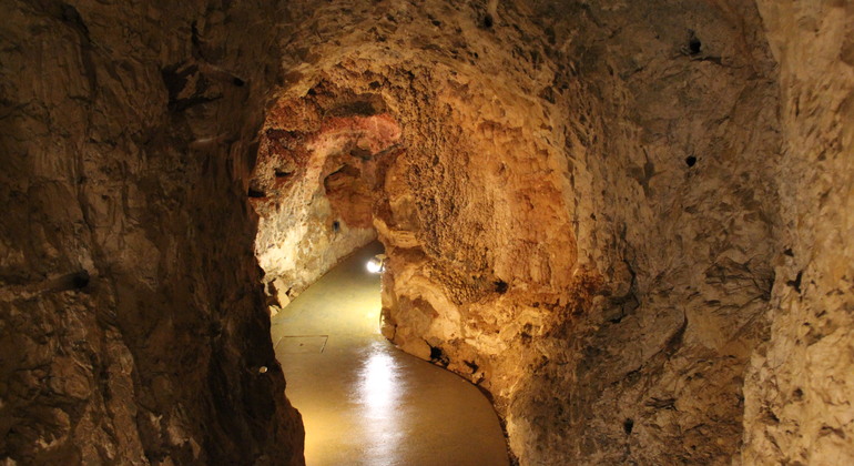 Cave Walk Tour into two caves of Budapest
