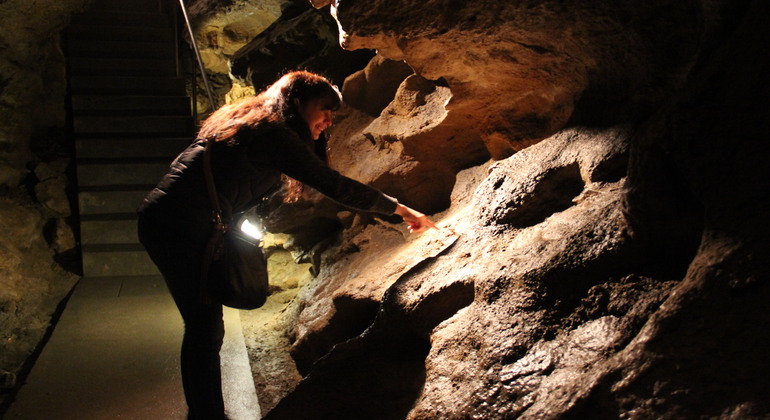 Cave Walk Tour into two caves of Budapest