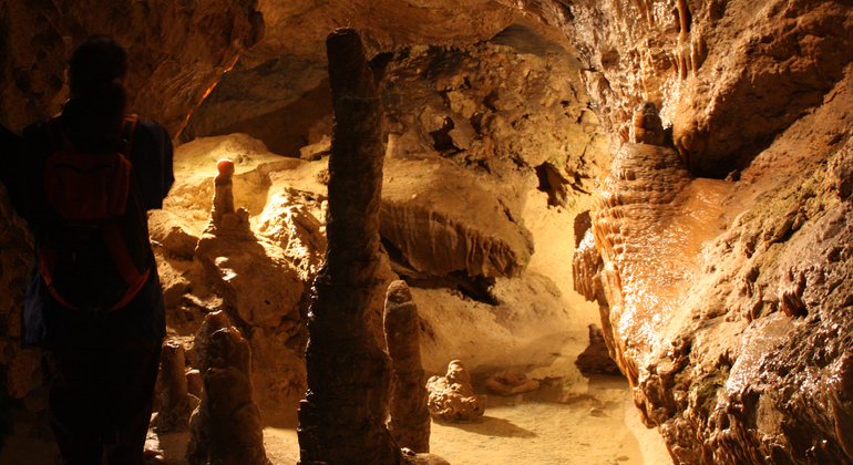 Cave Walk Tour into two caves of Budapest